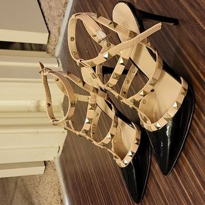 Black/Cream Mix 6 Size 7